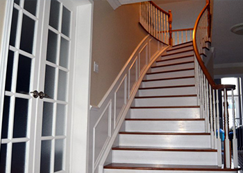 Completed interior remodel
