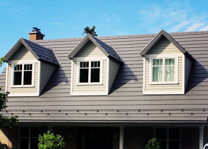 Metal roofing installation