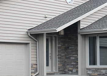Insulated siding installation